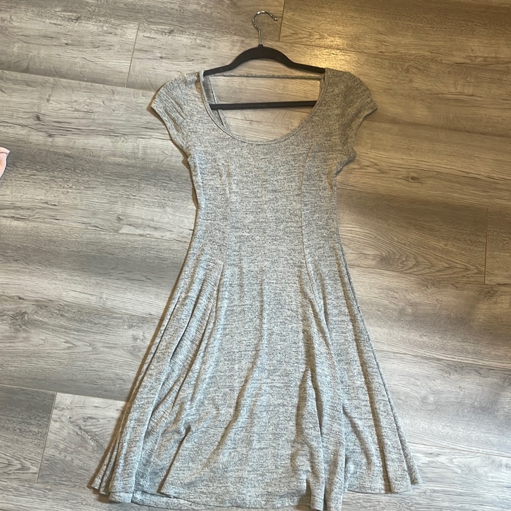 Heather gray dress